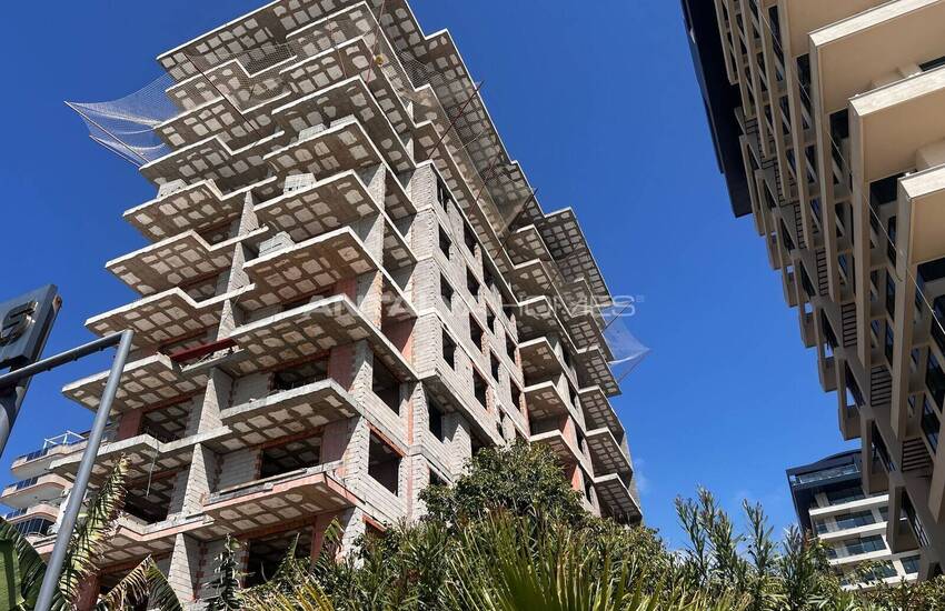 Lägenheter Vid Havet I Ett Komplex Med Rika Faciliteter I Alanya 26
