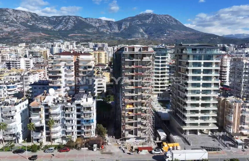 Lägenheter Vid Havet I Ett Komplex Med Rika Faciliteter I Alanya 26