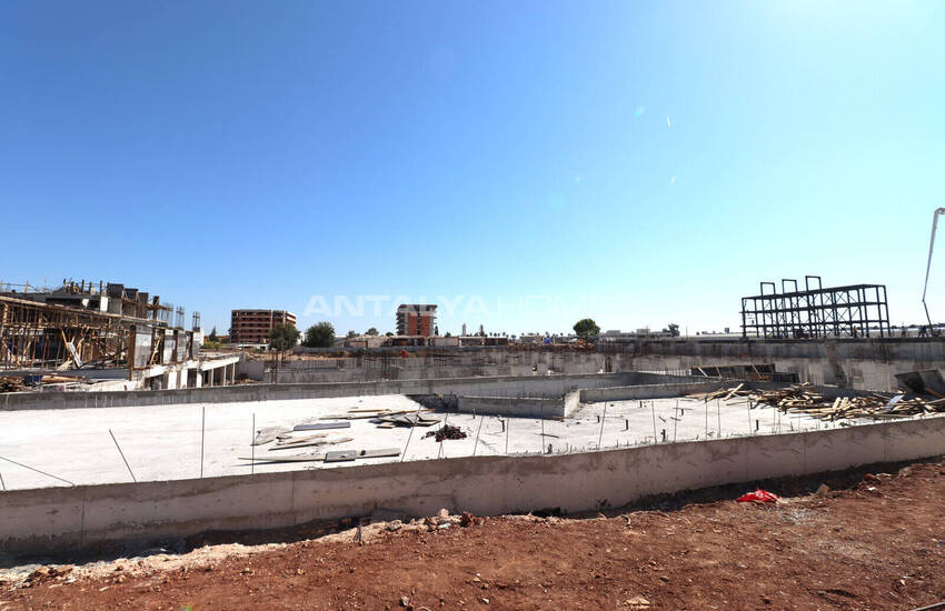 Appartementen In Een Complex Nabij Luchthaven In Kepez Antalya 15
