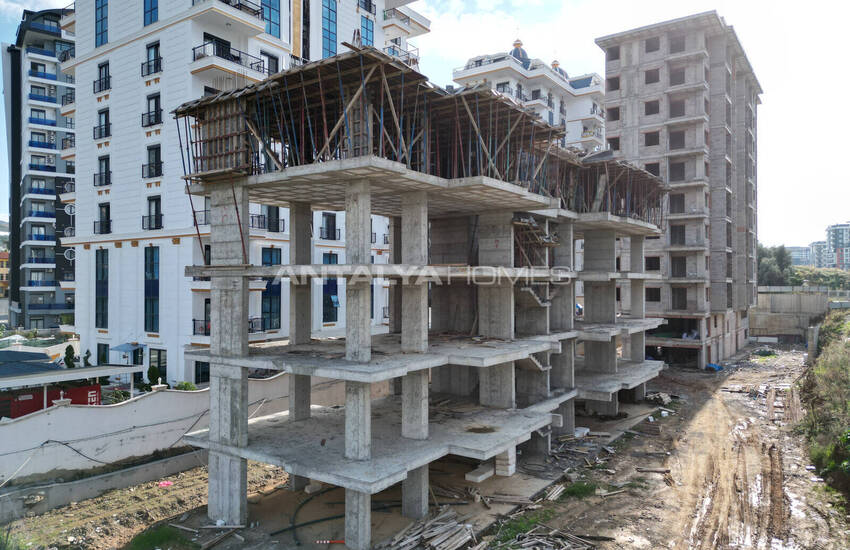 املاک در یک مجتمع با استخر در آلانیا محمودلار 20