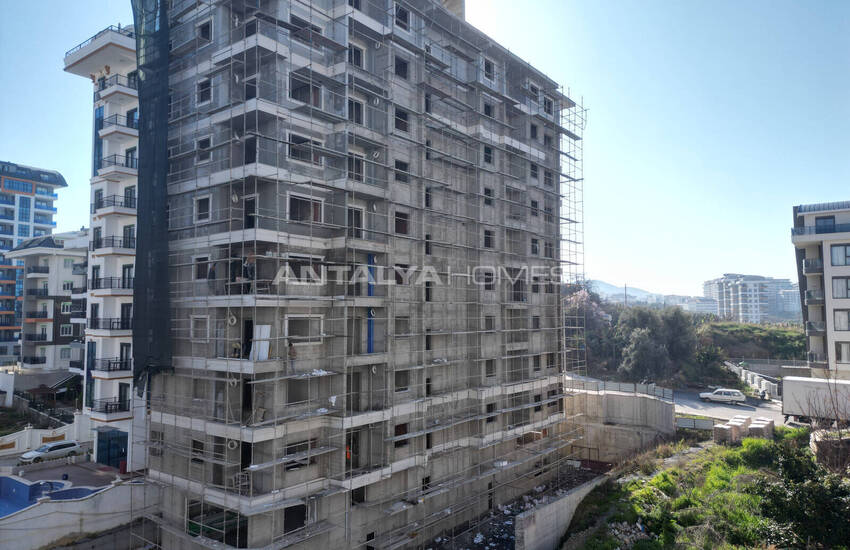 Alanya Mahmutlar'da Havuzlu Site İçinde Satılık Gayrimenkuller 20