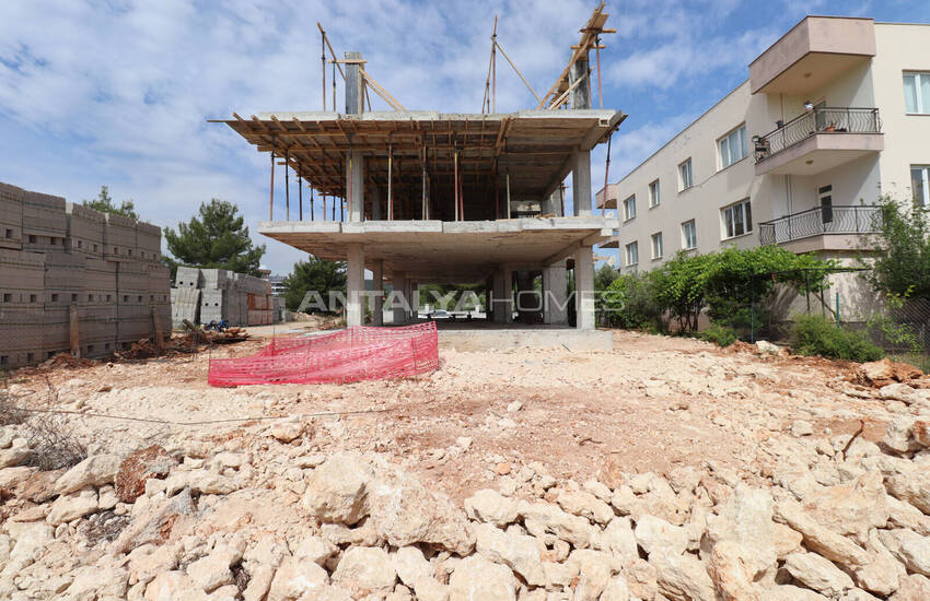 Стильные Квартиры С 2 Спальнями И Ванной Комнатой В Кепез Анталии 6