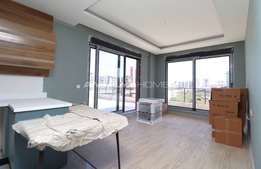 Flats with Private Gardens and Balconies in Aksu Antalya 10