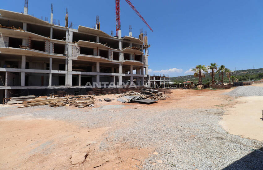 Snygga Fastigheter I Ett Komplex Med Pool I Kepez Antalya 39