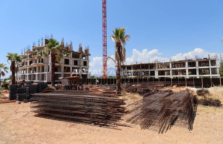 Snygga Fastigheter I Ett Komplex Med Pool I Kepez Antalya 41