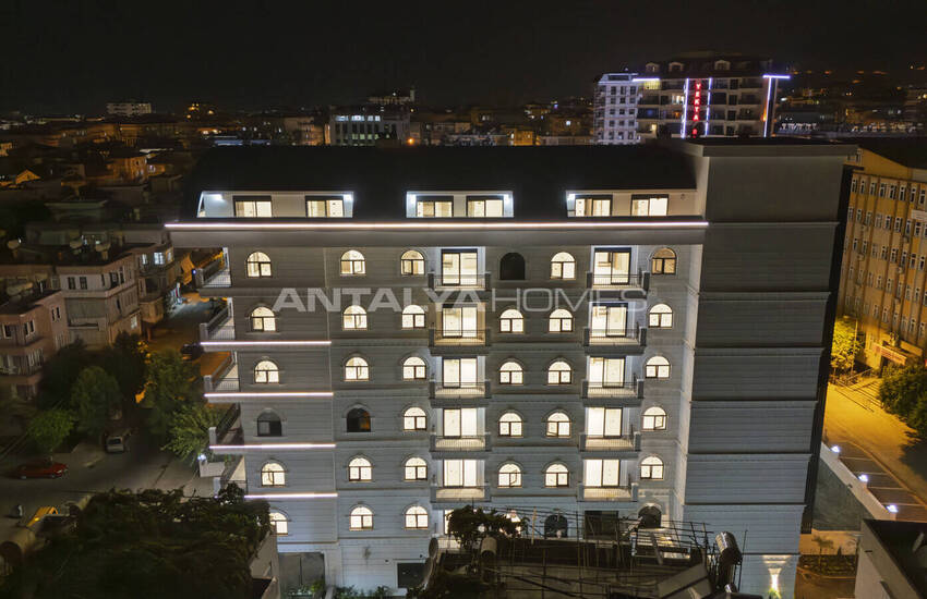 Wohnungen In Einem Komplex Mit Pool Im Zentrum Von Alanya 17