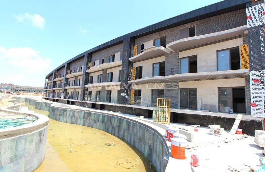 Duplex 3-slaapkamer Appartement Kundu Kanyon Nabij Strand In Antalya 44