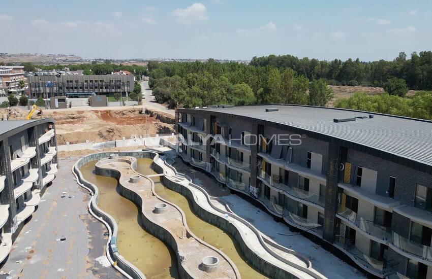 Duplex 3-slaapkamer Appartement Kundu Kanyon Nabij Strand In Antalya 43