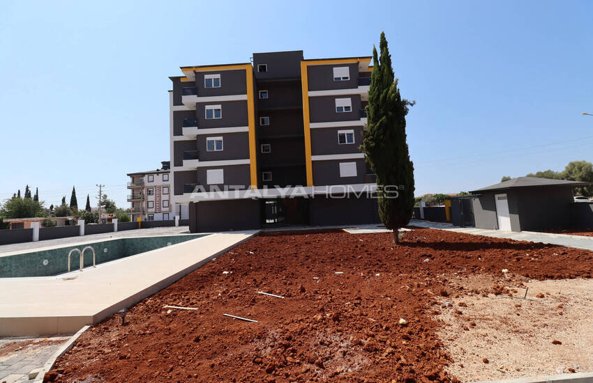 Lägenheter Med 3 Sovrum Och Gemensam Pool I Antalya Kepez 11