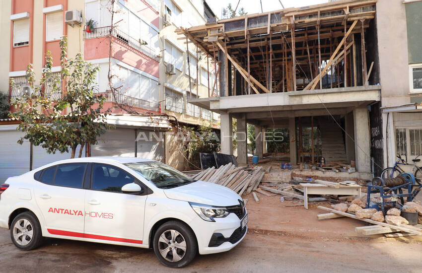 آپارتمان های شیک در نزدیکی ایستگاه تراموا در آنتالیا کپز 17