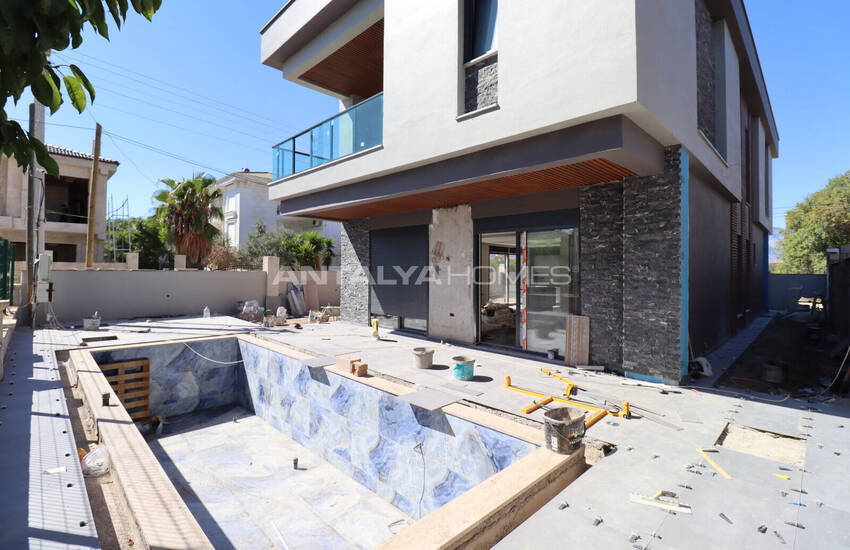 Maison Individuelle De 4 Chambres Avec Piscine À Antalya Dosemealti 27