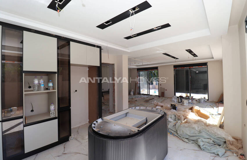 Maison Individuelle De 4 Chambres Avec Piscine À Antalya Dosemealti 33