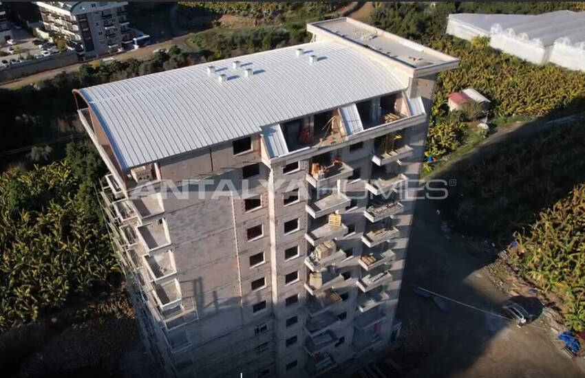 Alanya'da Denize Yakın Tek Bloklu Site İçinde Satılık Daireler  23