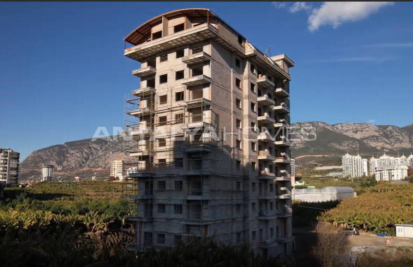 Alanya'da Denize Yakın Tek Bloklu Site İçinde Satılık Daireler  24