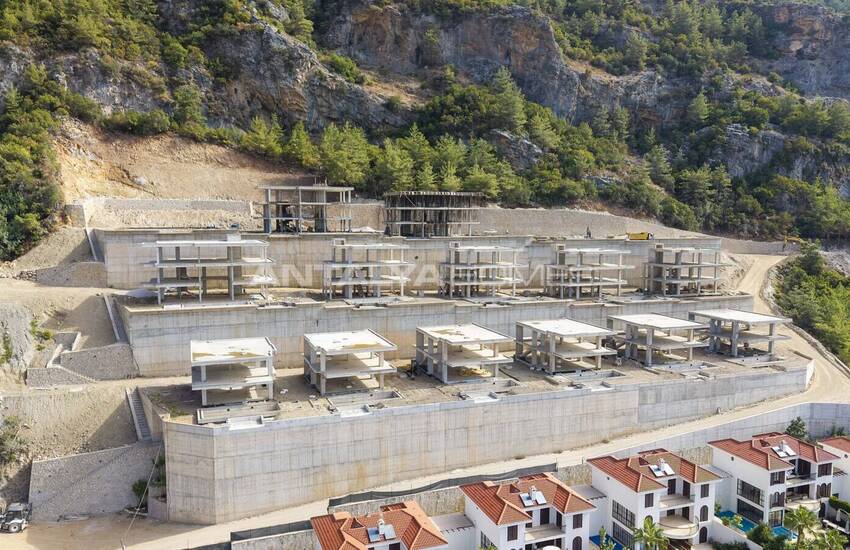 فلل مطلة على البحر مع مسبح خاص في ألانيا أنطاليا 40