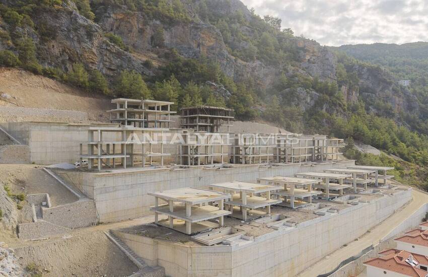 فلل مطلة على البحر مع مسبح خاص في ألانيا أنطاليا 41