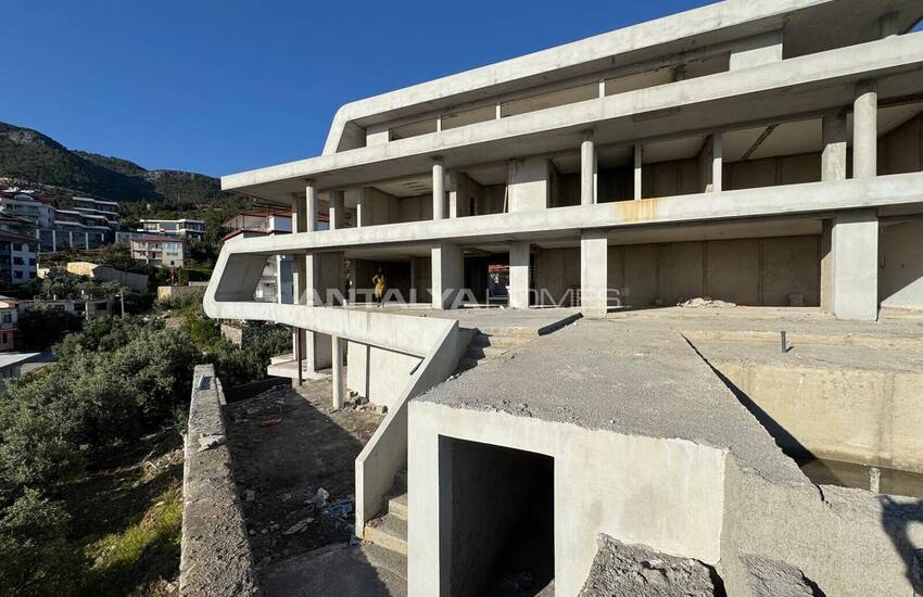 Detached Sea and Castle View House in Alanya Antalya 50