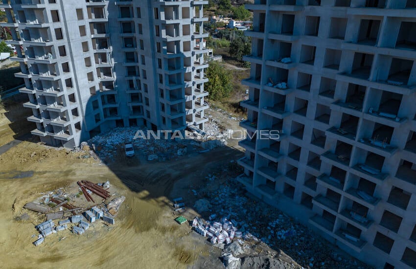 Stilvolle Wohnungen In Einem Umfangreichen Projekt In Alanya Avsallar 33