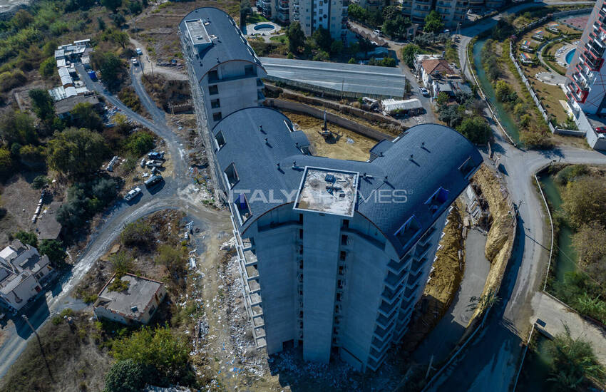 Stilvolle Wohnungen In Einem Umfangreichen Projekt In Alanya Avsallar 35