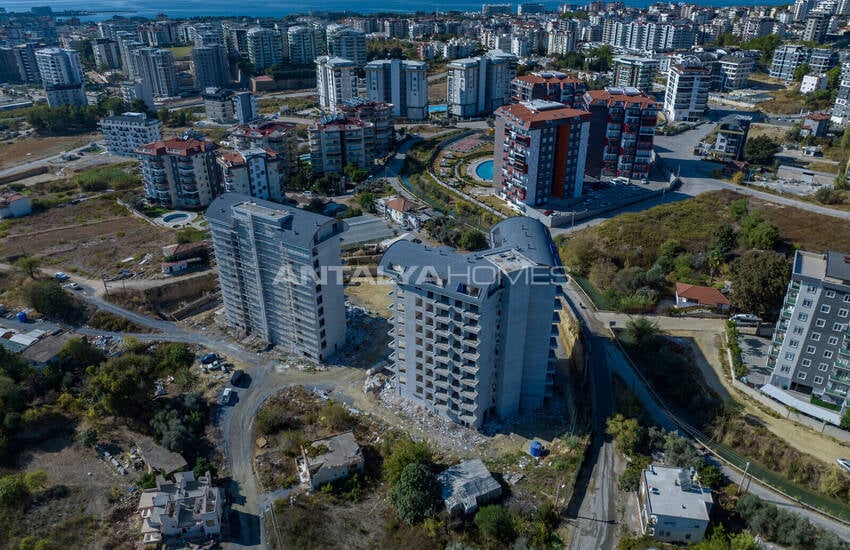 Stilvolle Wohnungen In Einem Umfangreichen Projekt In Alanya Avsallar 36