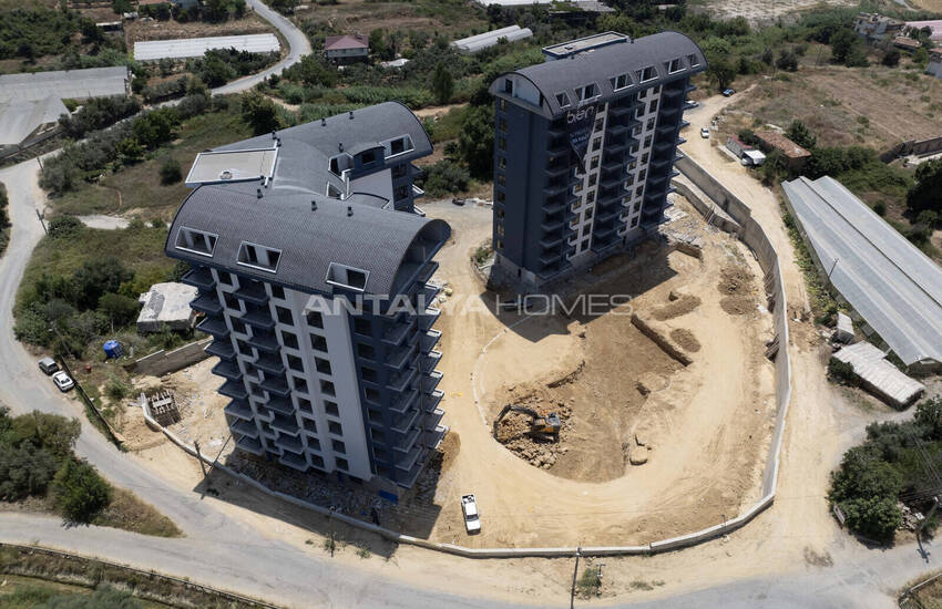Stylish Flats in an Extensive Project in Alanya Avsallar 33