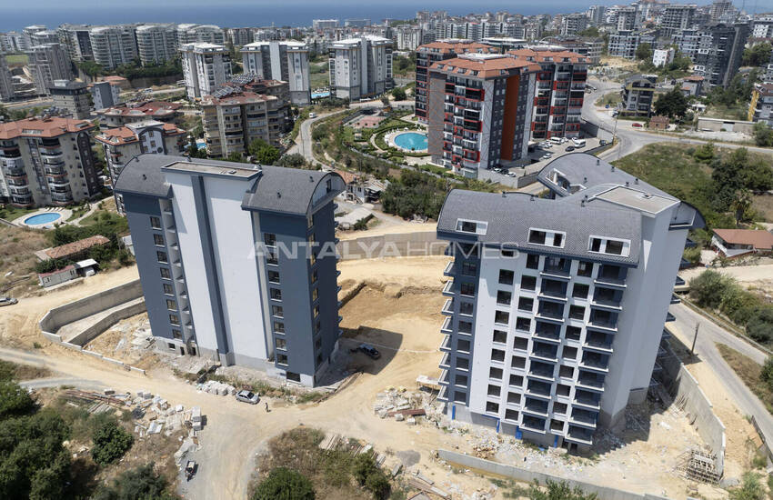 Stylish Flats in an Extensive Project in Alanya Avsallar 34