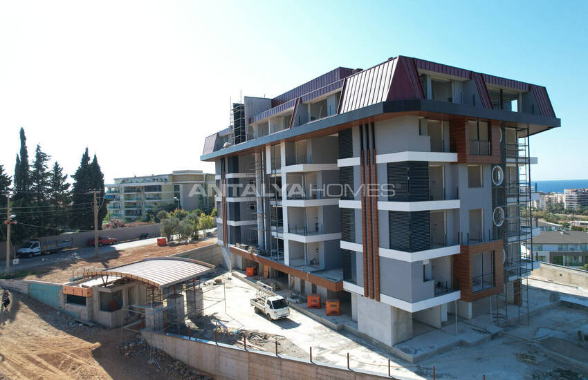 شقق مطلة على البحر والمدينة في مجمع مع مسبح في ألانيا 26
