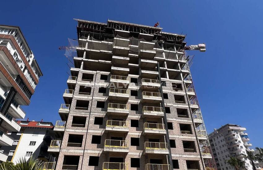 Alanya'da Denize 300 M Mesafede Projede Satılık Daireler 5