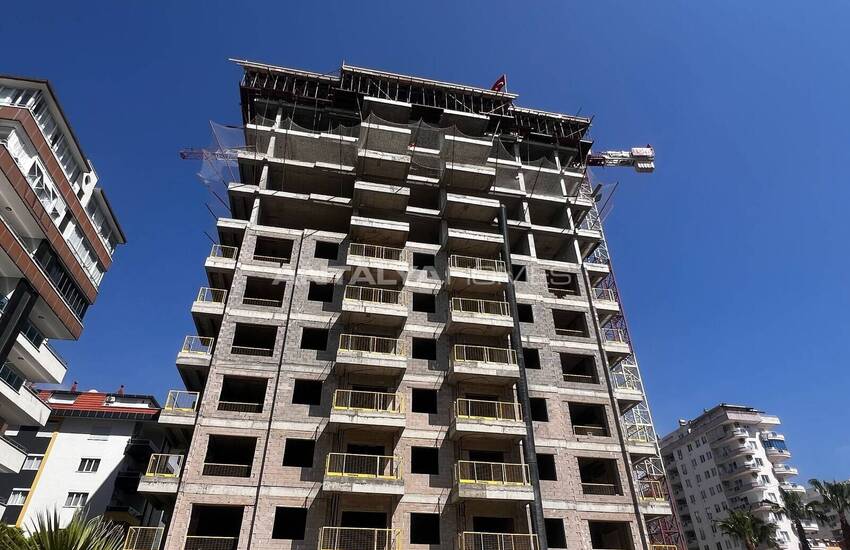 Alanya'da Denize 300 M Mesafede Projede Satılık Daireler 6