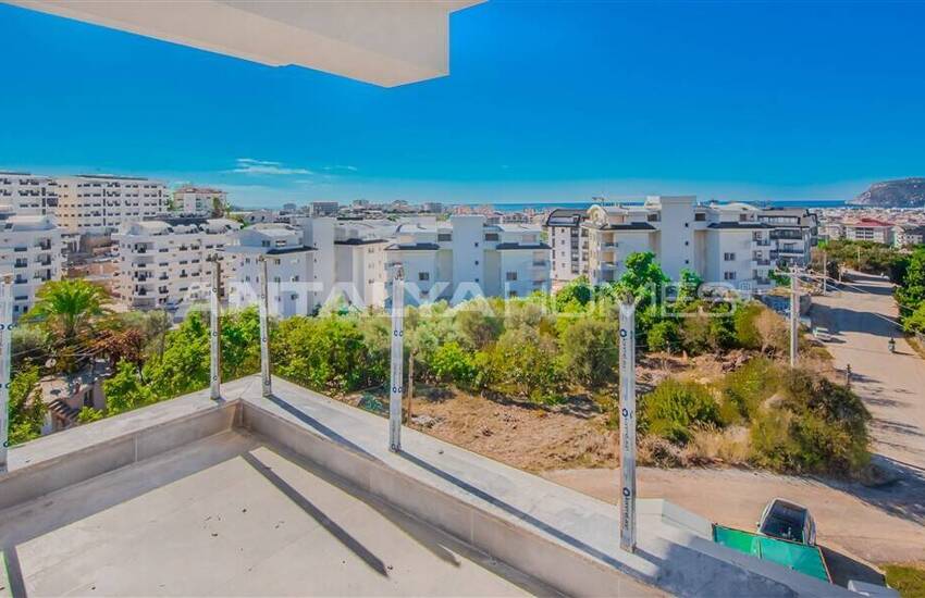 Fristående Hus Med Havsutsikt Och Privat Pool I Alanya 31