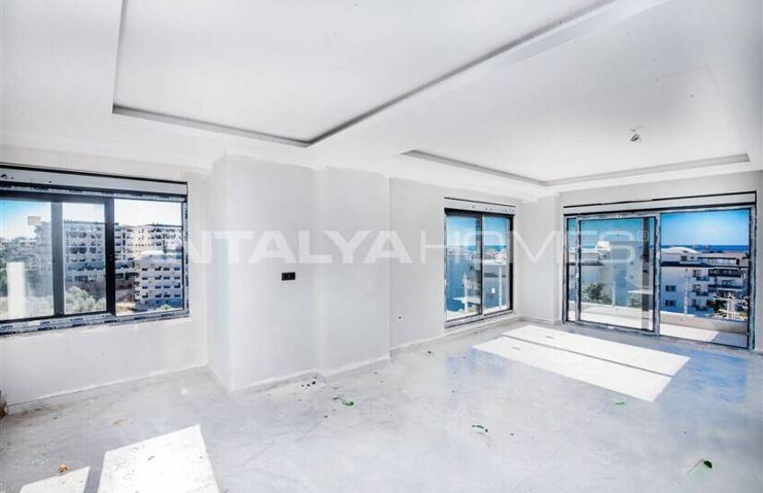 Fristående Hus Med Havsutsikt Och Privat Pool I Alanya 32