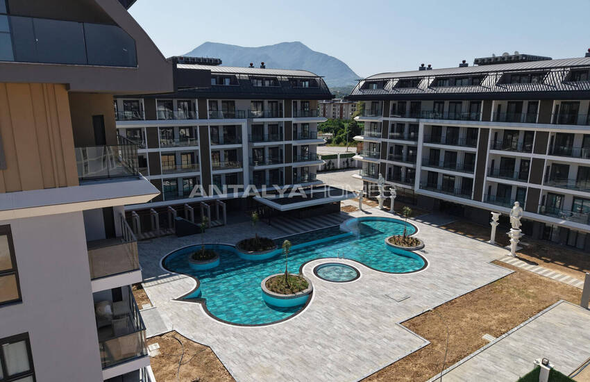 Appartements Élégants Avec De Nombreuses Équipements À Alanya Oba 41