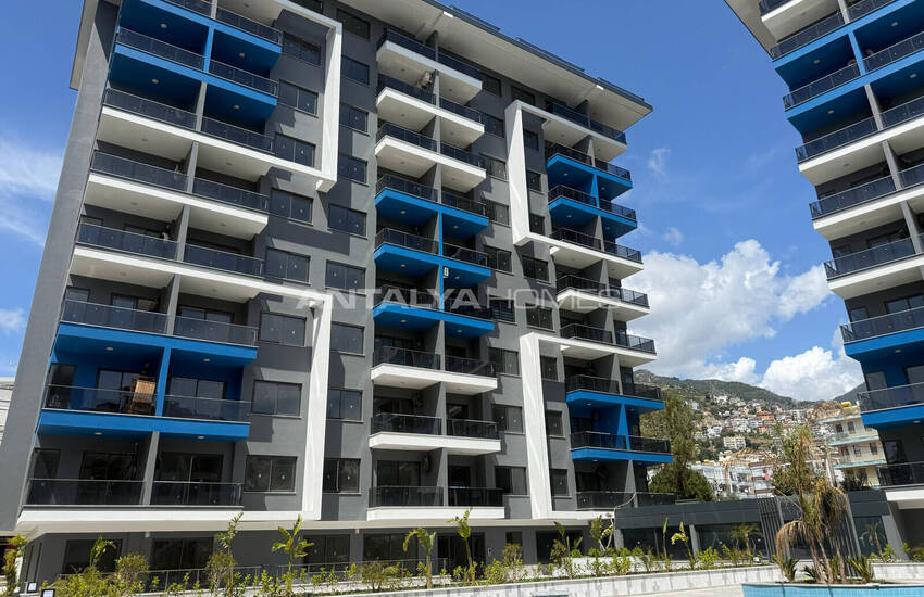 Lägenheter Med Rika Bekvämligheter Nära Stranden I Alanya 38