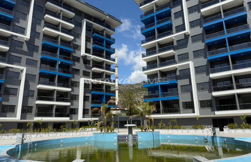 Lägenheter Med Rika Bekvämligheter Nära Stranden I Alanya 36