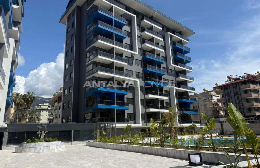 Lägenheter Med Rika Bekvämligheter Nära Stranden I Alanya 40