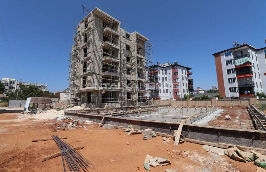 Eleganta Fastigheter I Ett Komplex Med Pool I Antalya Kepez 8