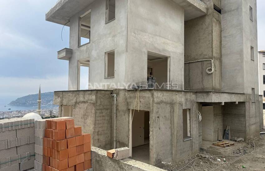 Eleganta Fastigheter Med Havsutsikt I Alanya Cikcilli 34