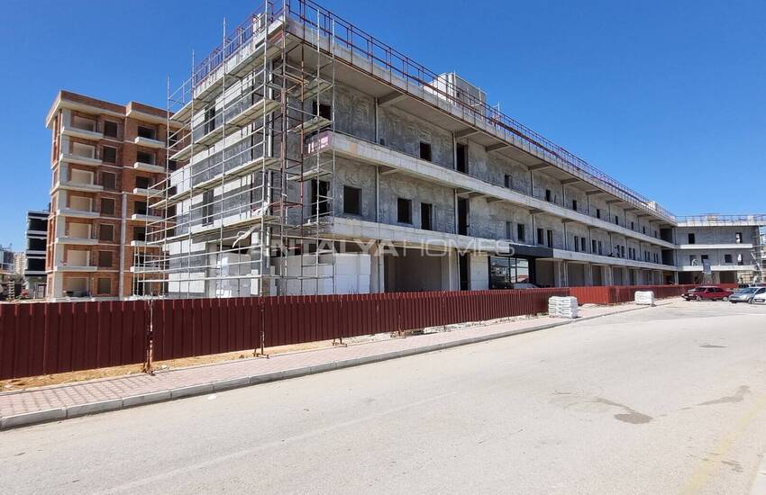 Стильная недвижимость в 4-х блочном комплексе в Анталии Кепез 31