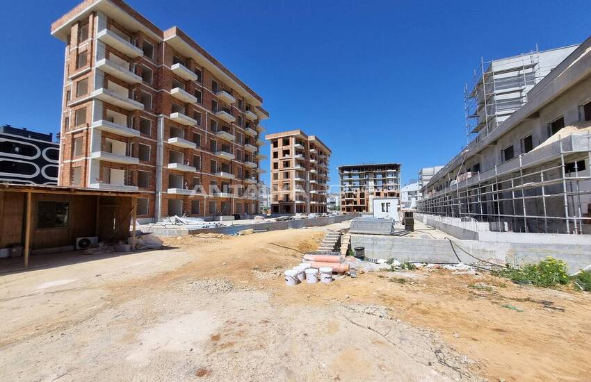 Стильная недвижимость в 4-х блочном комплексе в Анталии Кепез 33