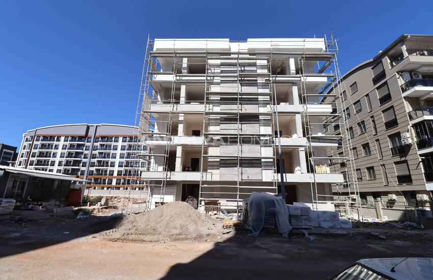 Flats in Complex with Pool in Antalya Kepez 8