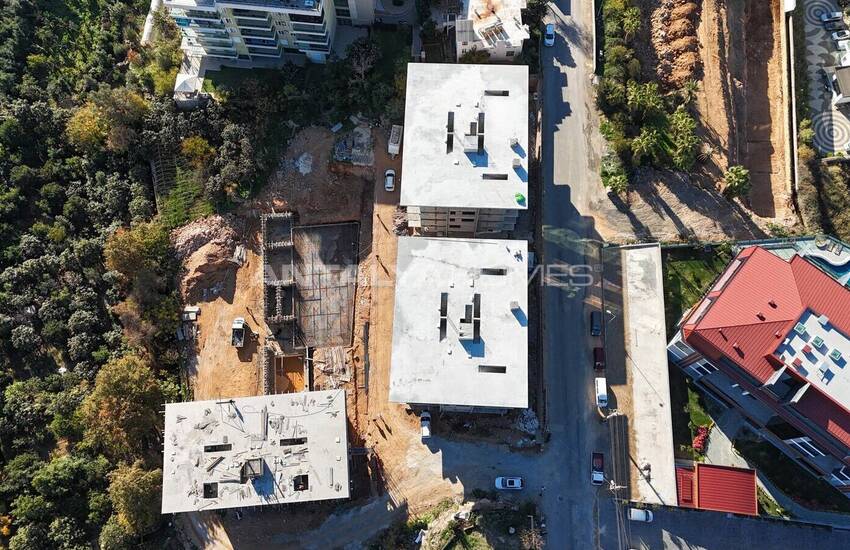 Snygga Lägenheter Med Utsikt Över Bergen I Alanya Kestel 33