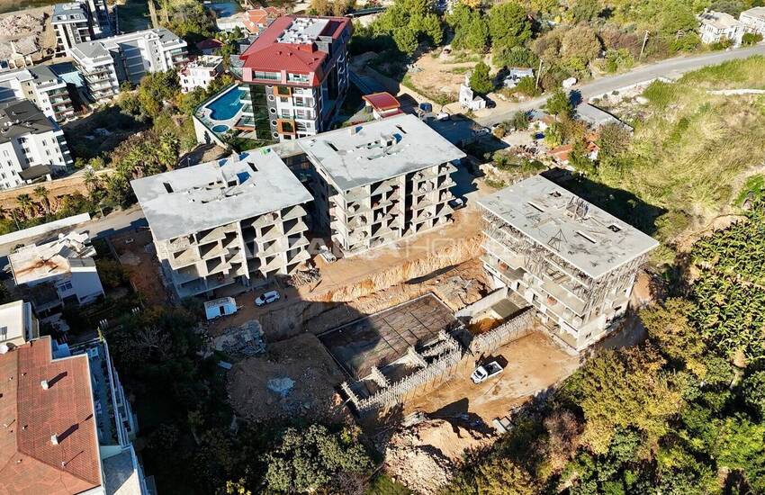 Snygga Lägenheter Med Utsikt Över Bergen I Alanya Kestel 30