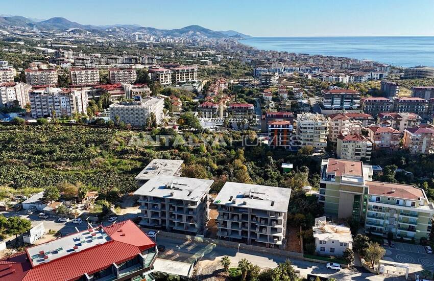 Snygga Lägenheter Med Utsikt Över Bergen I Alanya Kestel 31