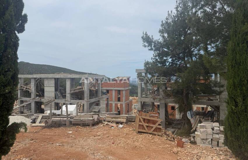 Hus Med Pool I Ett Komplex Med Havsutsikt I Antalya Kalkan 27