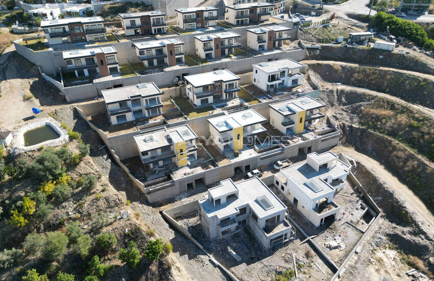 Sea View Houses with Pool for Sale in Alanya 35