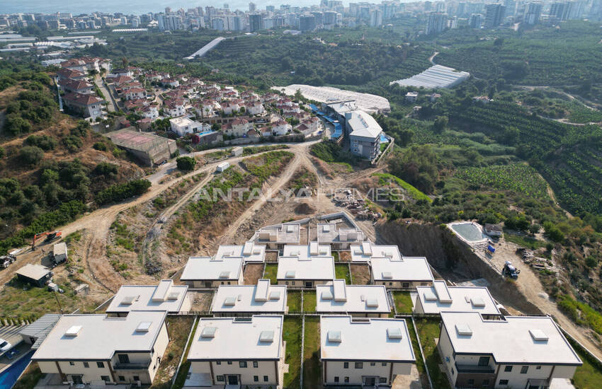 Maisons Avec Vue Sur La Mer Avec Piscine À Vendre À Alanya 34