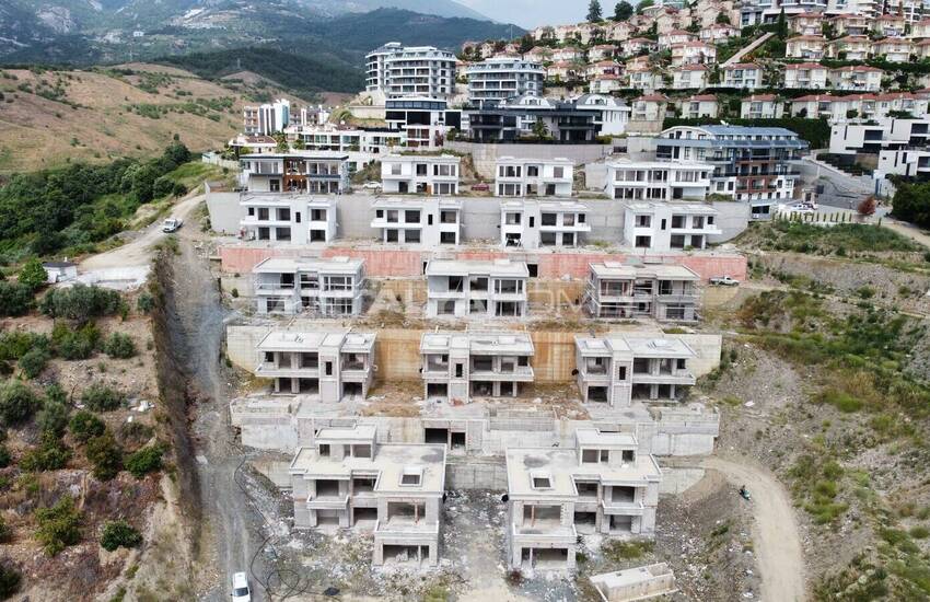 Sea View Houses with Pool for Sale in Alanya 33