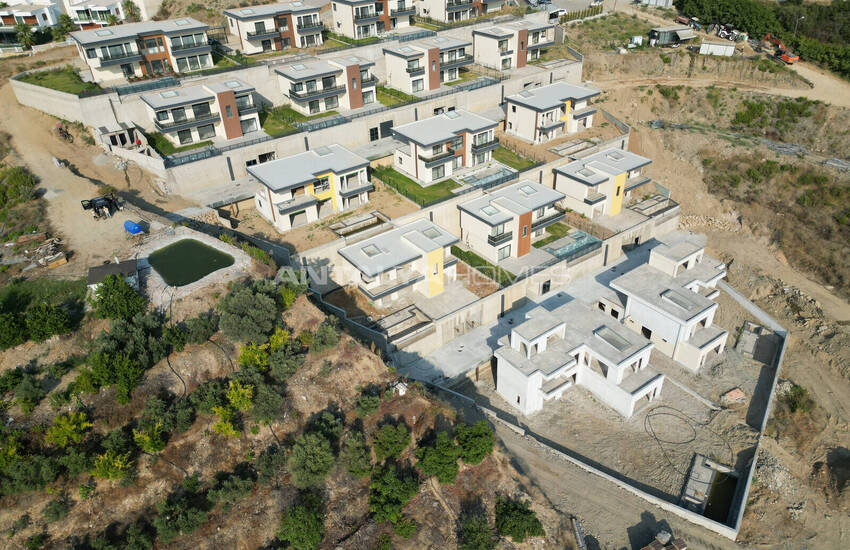 Maisons Avec Vue Sur La Mer Avec Piscine À Vendre À Alanya 35