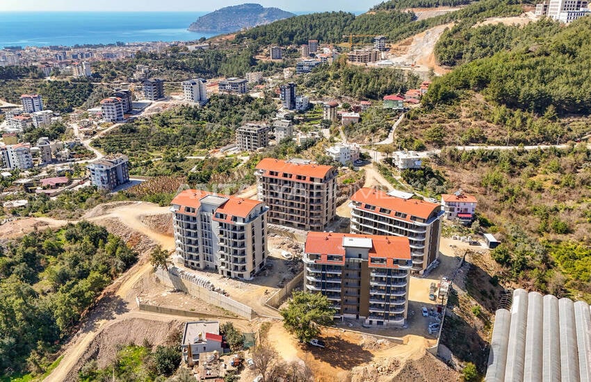 Wohnungen Mit Top-ausstattung In Alanya Çıplakli 24