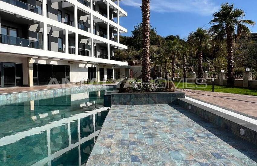 Wohnungen Mit Meerblick In Einem Komplex In Alanya Tosmur 11